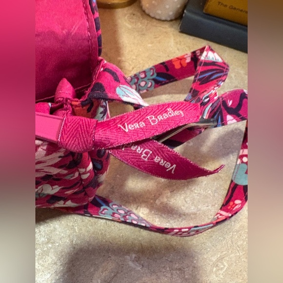 Vera Bradley Bloom Berry Turnlock Crossbody - Picture 10 of 13